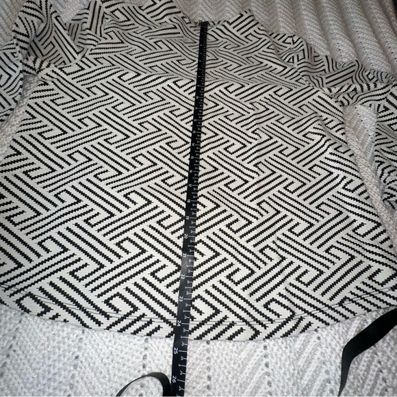 Anthropologie W5 Monochrome Geometric Shirt - Picture 7 of 7